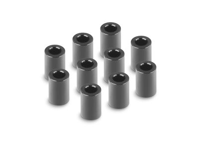 Xray Alu Bushing 3X6X9.0mm - Black (10) (XR303130-K)