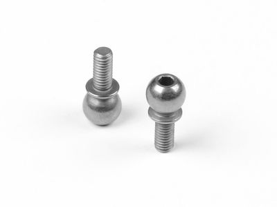 Xray X4 Pivot Ball 6.0mm With M3X6.5mm Thread - Hudy Spring Steelâ„¢ (2) (XR303261)