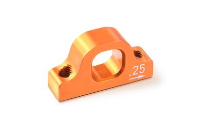 Xray Alu Lower 2-Piece Suspension 0.25 Eccentric Holder (XR303718-O)