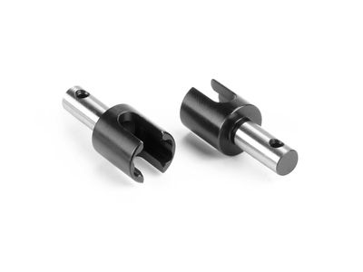 Xray Steel Gear Diff BB Driveshaft Adapter - Hudy Spring Steelâ„¢ (2) (XR304973)