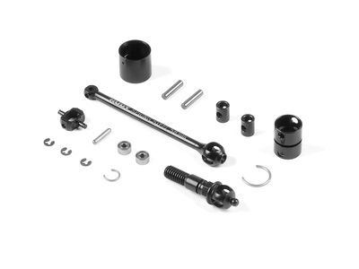 Xray X4 ECS BB Sc Drive Shaft 58mm - Hudy Spring Steelâ„¢ - Complete Set (XR305335)