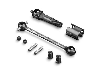Xray X4 ECS Drive Shaft 58mm - Hudy Spring Steelâ„¢ - Set (XR305360)