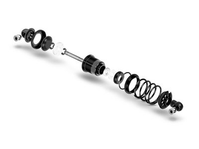 Xray XLP Alu Shock Absorber-Set - Black (2) (XR308309-K)