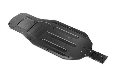 Xray XB2&#039;20/&#039;21 Alu Chassis With Bent Sides - Swiss 7075 T6 - 2.5mm - V2 (XR321107)