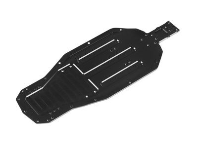 Xray XB2&#039;23 Alu Chassis With Bent Sides - Swiss 7075 T6 - 2.5mm (XR321116)