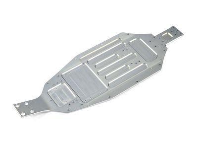 Xray XB2 Alu Chassis 1-Piece - 2.5mm - Short - Swiss 7075 T6 (XR321120)