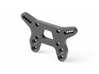 Xray XB2 Graphite Shock Tower For Bridge Upper Deck - Front (XR322089)