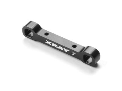 Xray Alu Rear Lower Suspension Holder 3Â° - Wider - Rear (XR323327)