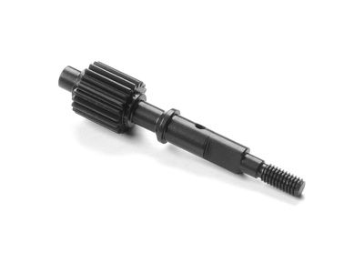 Xray Alu 2-Pad Top Shaft 20T - LCG - Ultra-Lightweight - Short - Swiss 7075 T6 (XR324116)