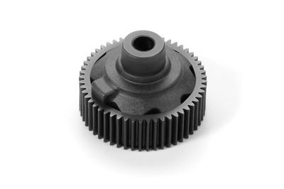 Xray Composite Gear Differential Case With Pulley 53T - Graphite (XR324953-G)
