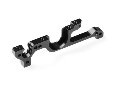 Xray Alu Lower Bulkhead Front - Right - Black - Swiss 7075 T6 (XR332018)