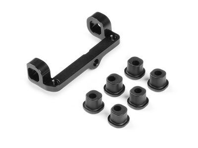 Xray Alu Upper Arm Holder -  Right - Black - Swiss 7075 T6 - Set (XR332733)