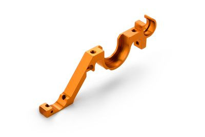 Xray Alu Lower Bulkhead Rear - Swiss 7075 T6 - Right (XR333017)