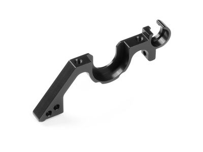 Xray Alu Lower Bulkhead Rear - Right - Black - Swiss 7075 T6 (XR333019)