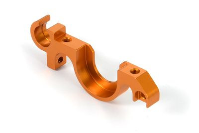 Xray Alu Lower Bulkhead Rear - Swiss 7075 T6 - Left (XR333026)