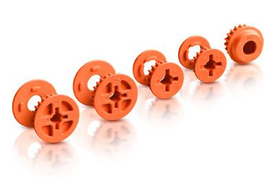 Xray Low Friction Composite Belt Pulley Set - Graphite (XR335801-O)