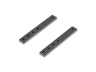 Xray X8 Graphite Front Chassis Brace (2) (XR341190)
