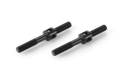 Xray Adj. Turnbuckle L/R 28 mm  - Hudy Spring Steel (2) (XR342631)