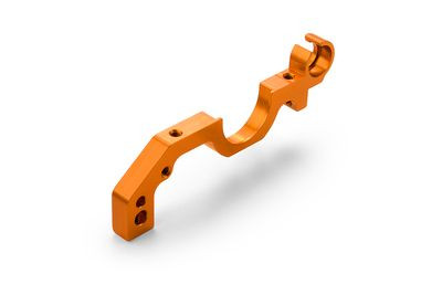 Xray Alu Lower Bulkhead Rear - Swiss 7075 T6 - Left (XR343026)