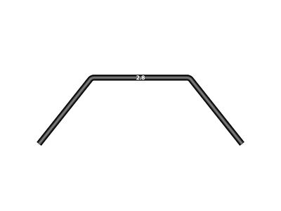 Xray Anti-Roll Bar Rear 2.8 mm (XR343478)