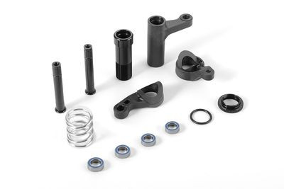 Xray XB8&#039;16 Servo Saver Complete Set - Graphite (XR352505)
