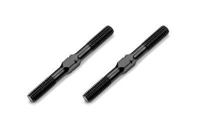 Xray Adj. Turnbuckle M5 L/R 50 mm  - Spring Steel (2) (XR352634)