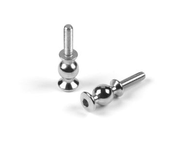 Xray Ball Stud 6.8mm With Backstop L=6mm - M3X11 (2) (XR352659)