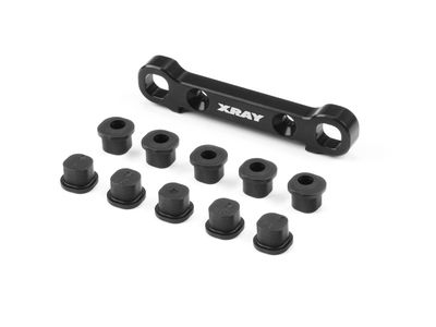 Xray XB8 Alu Rear Lower Susp. Holder For Semi-Split Bulkhead - Rear (XR353334)
