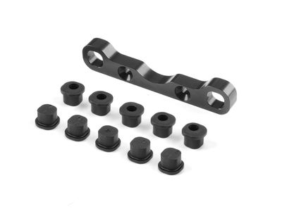 Xray XT8 Alu Rear Lower Susp. Holder For Semi-Split Bulkhead - Front (XR353335)