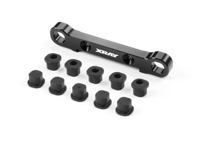 Xray XT8 Alu Rear Lower Susp. Holder For Semi-Split Bulkhead - Rear (XR353336)