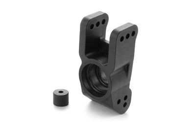 Xray XB8 Composite Rear Upright Lb - Graphite (XR353354-G)