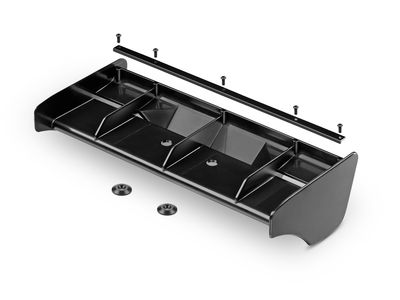 Xray Wickerbill Rear Wing - Black (XR353517-K)