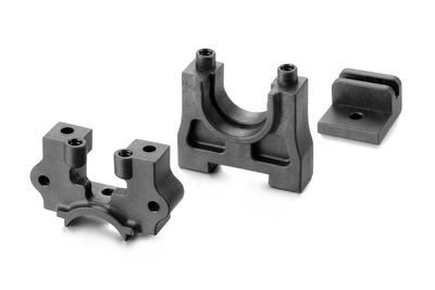 Xray Center Diff Mounting Plate Set - Graphite (XR354010-G)