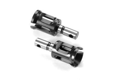 Xray Front Diff Outdrive Adapter Long - V2 - Hudy Spring Steel (2) (XR355064)