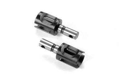 Xray Rear Diff Outdrive Adapter - V2 - Hudy Spring Steel (2) (XR355065)