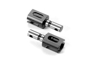 Xray Large Center Diff Outdrive Adapter - Hudy Steel (2) (XR355072)