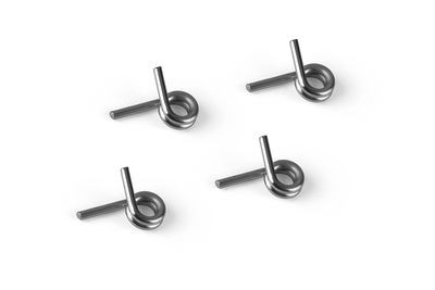 Xray 4-Shoe Clutch Springs - Grey - Medium (4) (XR358481)