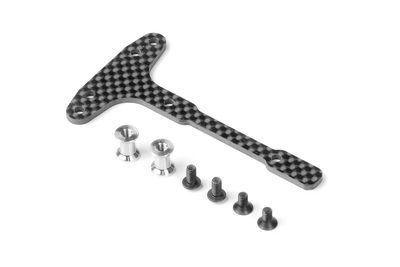 Xray Graphite Chassis T-Brace - Front - Set (XR361299)