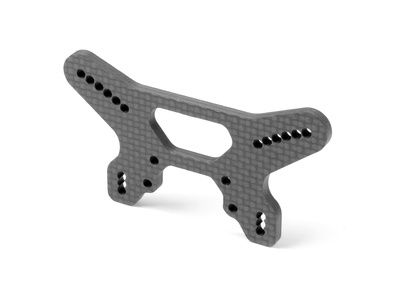 Xray Graphite Shock Tower For Hs Bulkhead - Front - 3.5mm - Wider (XR362088)