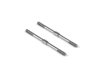 Xray Adjustable Turnbuckle 55mm M3.5 L/R - Hudy Spring Steel (2) (XR362625)