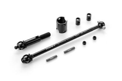 Xray ECS Front Drive Shaft 81mm With 2.5mm Pin - Hudy Spring Steel - Set (XR365201)