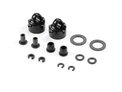 Xray Alu Shock Cap-Nut With Vent Hole (2) (XR368052)