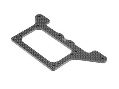 Xray X1&#039;24 Graphite Rear Pod Lower Plate 2.5mm (XR371165)