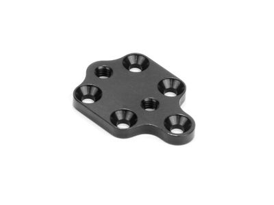 Xray X1 Alu Ball-Bearing Anti-Roll Bar Holder Plate - Black (XR371291)