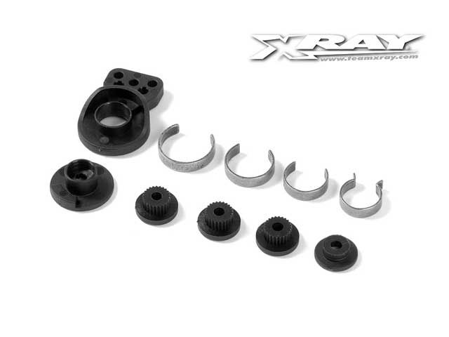 Xray Composite Servo Saver Extra Stiff Set V2 (XR372503)