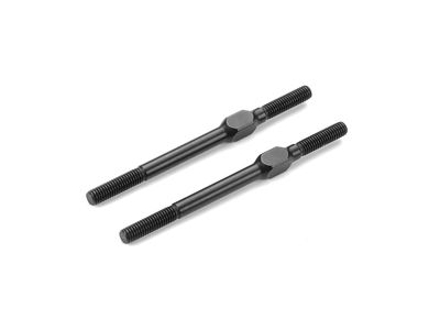 Xray Alu Adj. Turnbuckle M3X51 mm - Swiss 7075 T6 - Black (2) (XR372615-K)