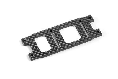 Xray X1&#039;17 Graphite Rear Wing Mount 2.5mm (XR373034)