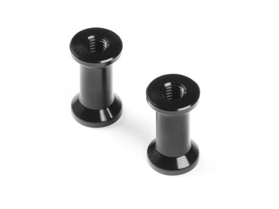 Xray Alu Rear Brace Mount 12mm - Black (2) (XR373077)