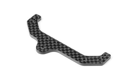Xray X1&#039;21 Rear Pod Upper Plate - Graphite 2.5mm (XR373554)