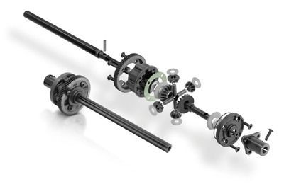 Xray Xray Gear Differential 1/12 Pan Car - Set - V2 (XR374900)